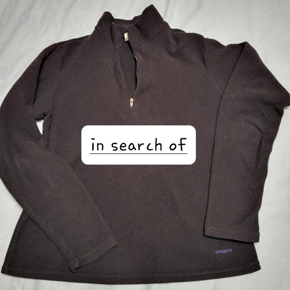 ISO winter capilene quarter zip shirt
